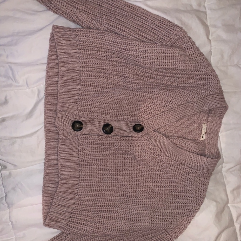 Light Pink LA Hearts Sweater